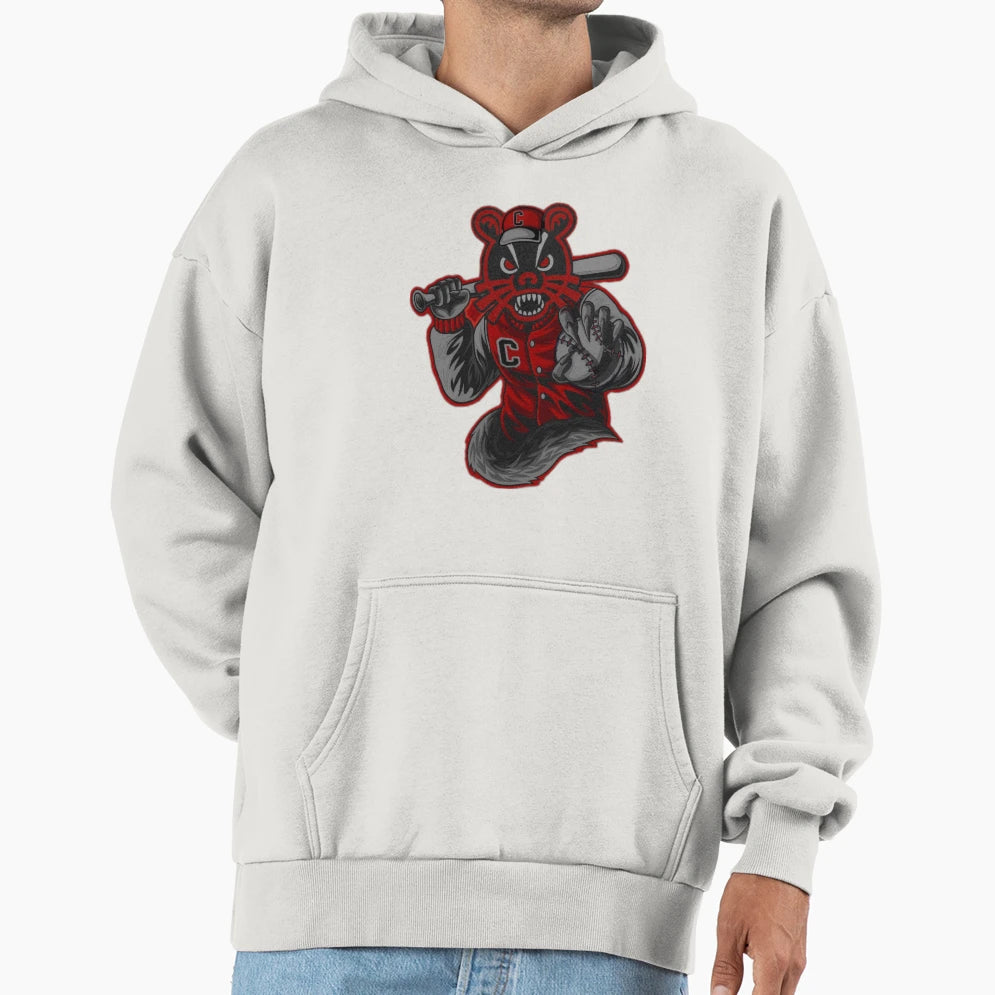 Uc Cat Baseball Logo Hoodie - Trendy Graphic Unisex - T-Shirt, Sweatshirt, Hoodie