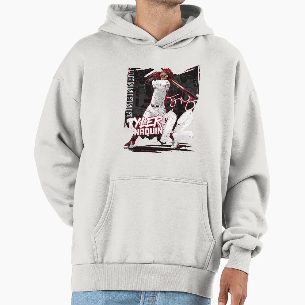 Tyler Naquin State Hoodie - Streetwear Style Unisex - T-Shirt, Sweatshirt, Hoodie