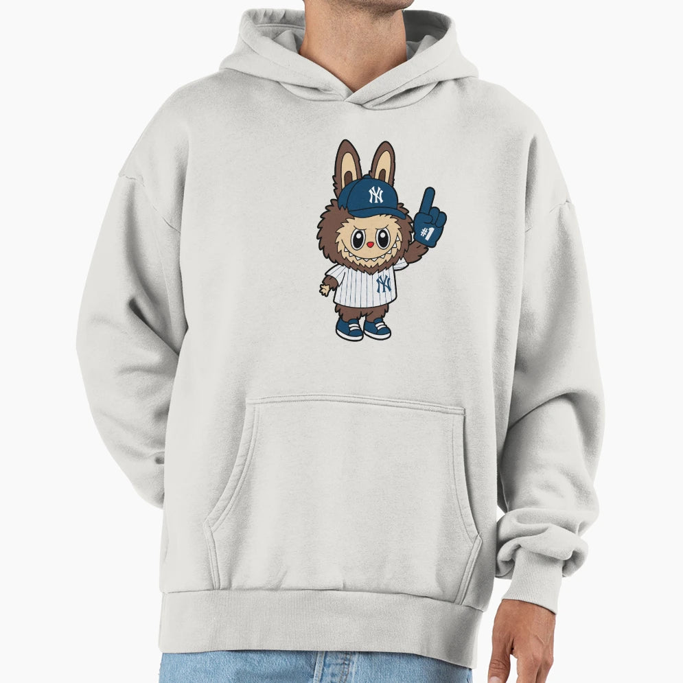 Labubu Chesnut Cocoa New York Hoodie - Casual Everyday Wear Men Women - T-Shirt, Sweatshirt, Hoodie