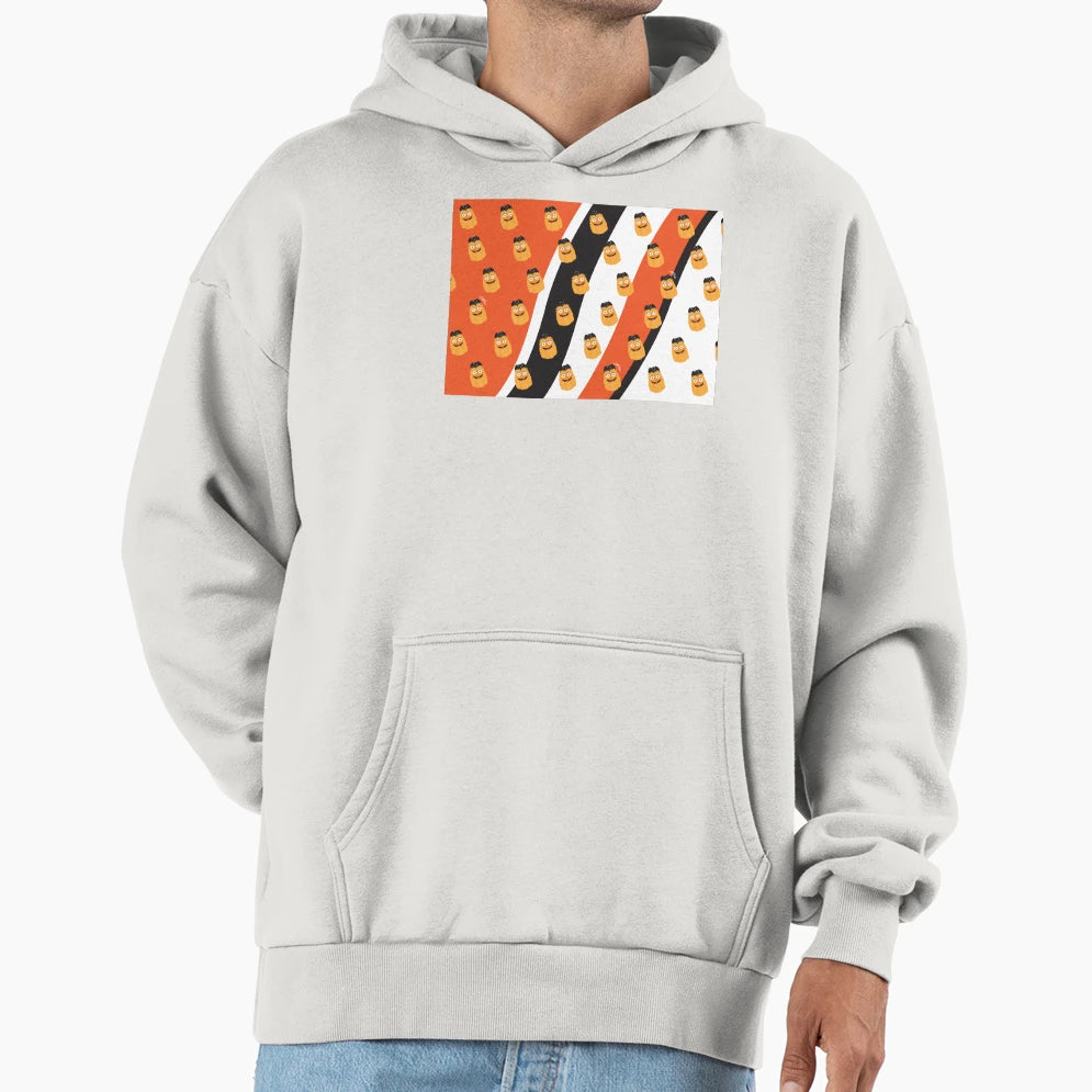 Gritty Pattern Hoodie - Minimalist Print for Adults - T-Shirt, Sweatshirt, Hoodie