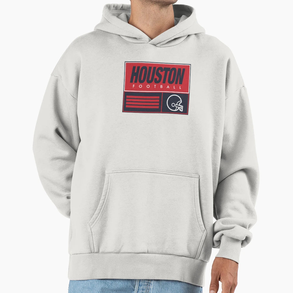 Houston Soccer Hoodie - Streetwear Style Men Women - T-Shirt, Sweatshirt, Hoodie