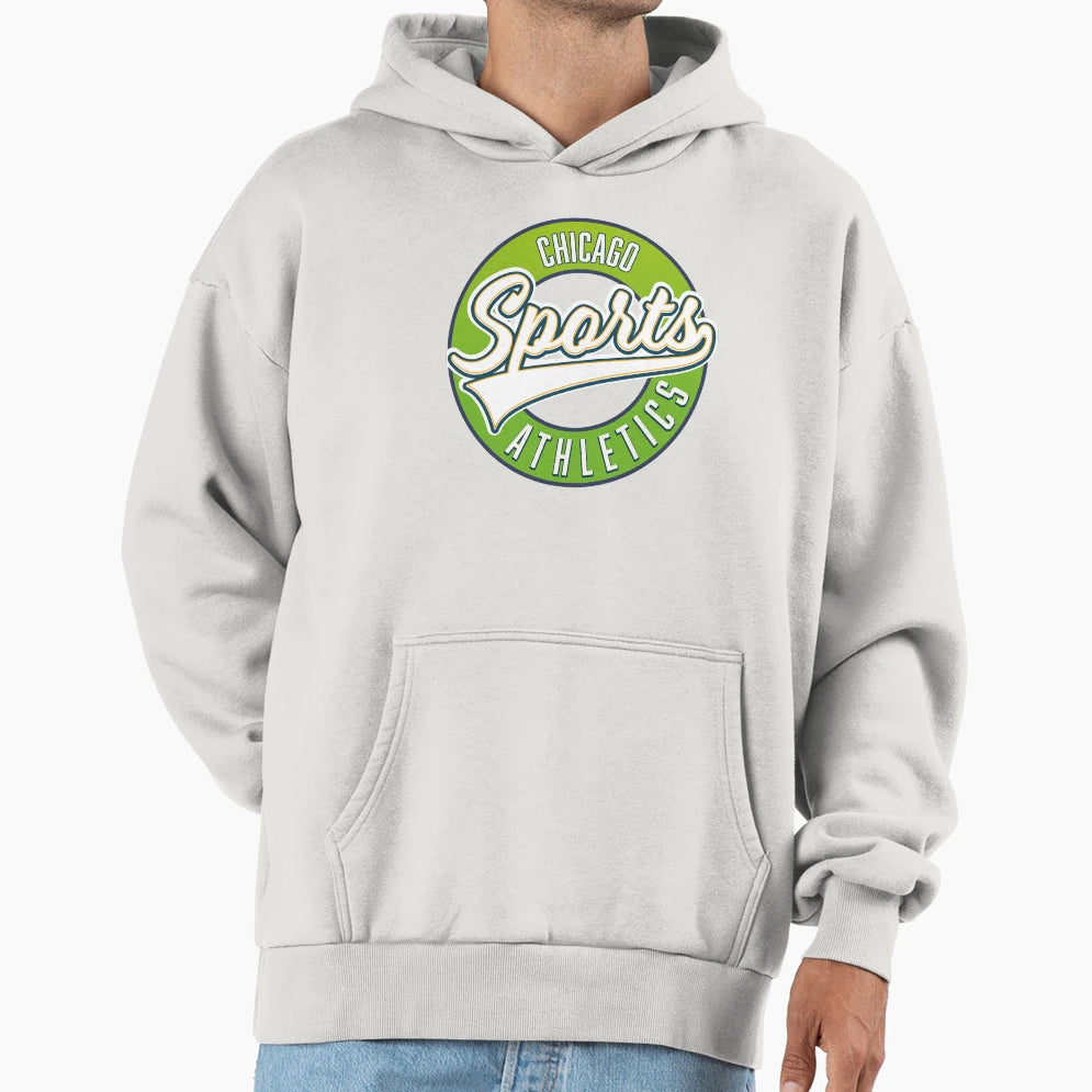 Chicago Sports Athletic Hoodie - Novelty Apparel Unisex - T-Shirt, Sweatshirt, Hoodie