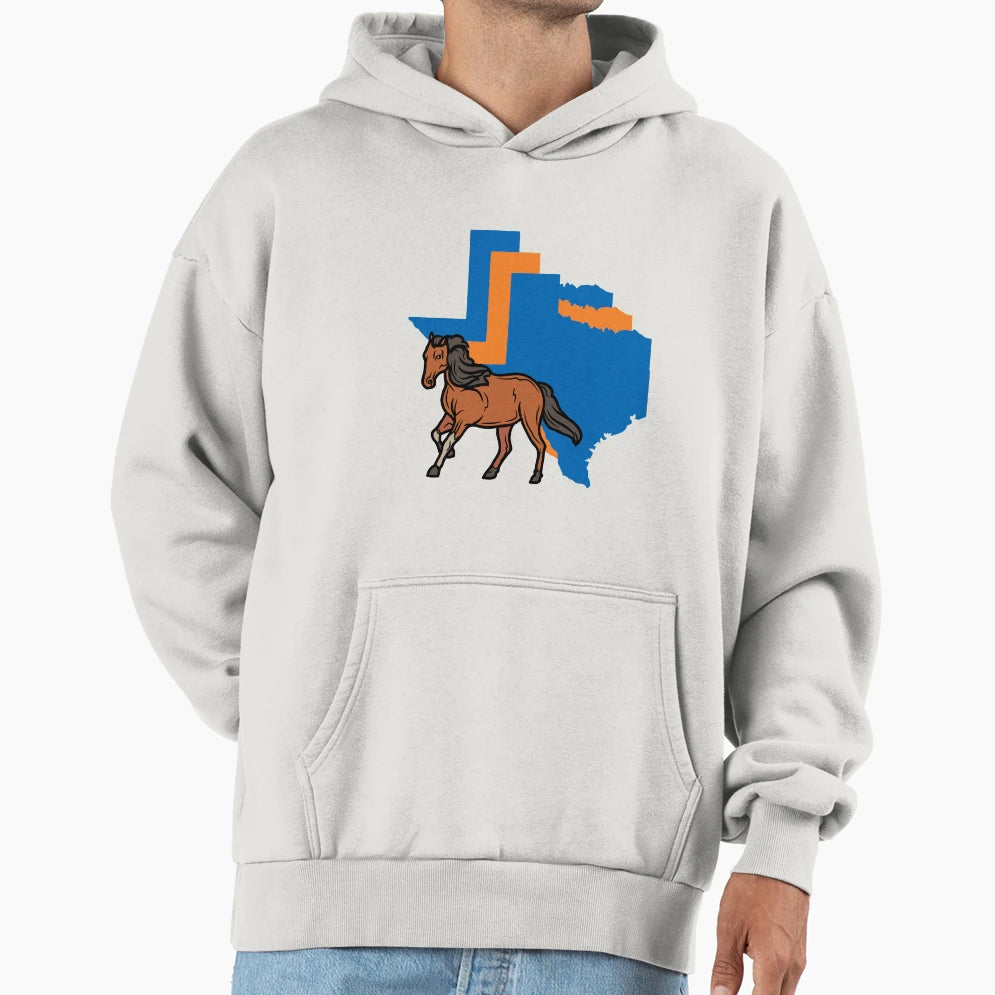 Texas Border Mavericks Arlington Hoodie - Graphic Print for Adults - T-Shirt, Sweatshirt, Hoodie