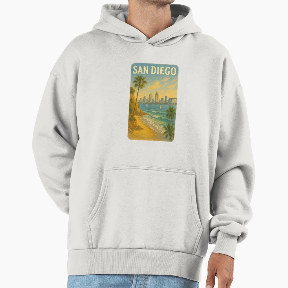 San Diego Hoodie - Novelty Apparel Men Women - T-Shirt, Sweatshirt, Hoodie