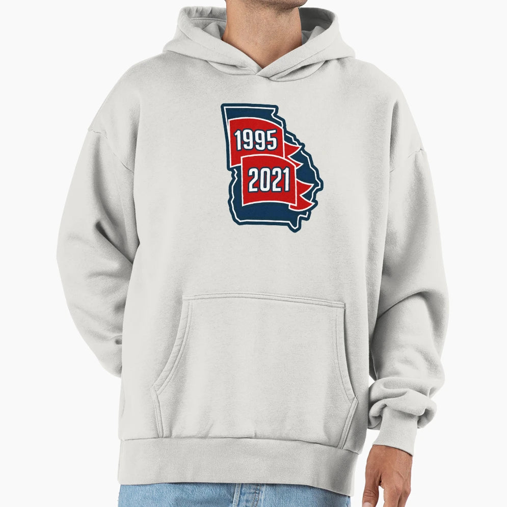 Atlanta World Champions Both Years John T-Shirt - Novelty Apparel Unisex - T-Shirt, Sweatshirt, Hoodie