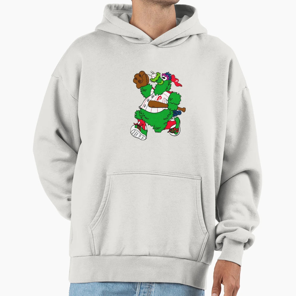 Mascot Phanatic Baseball Fan Hoodie - Aesthetic Graphic Unisex - T-Shirt, Sweatshirt, Hoodie