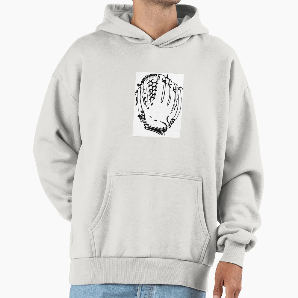 Baseball Catch Me If You Can Hoodie - Minimalist Print for Adults - T-Shirt, Sweatshirt, Hoodie