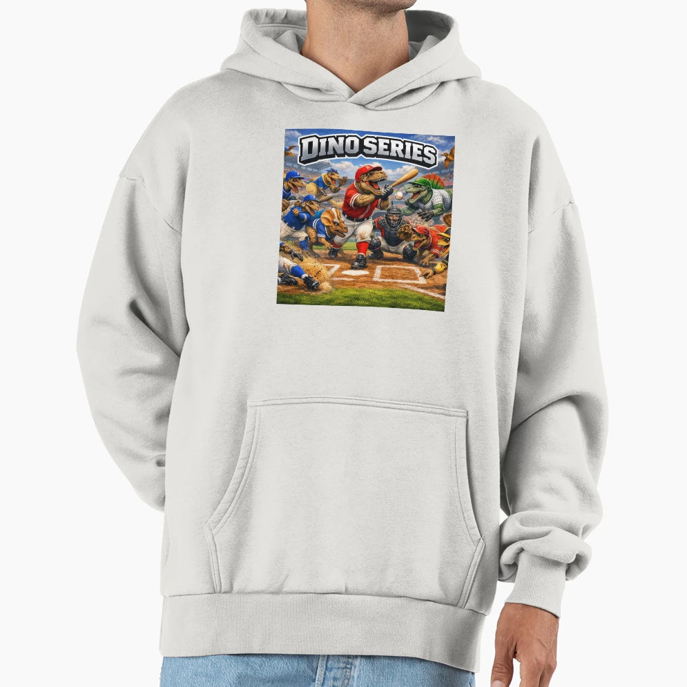 Dino Series Hoodie - Trendy Graphic Men Women - T-Shirt, Sweatshirt, Hoodie