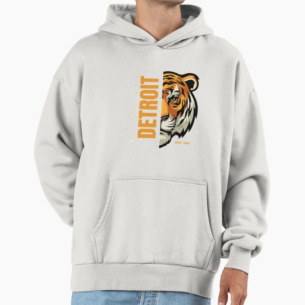 Detroit Tigers Hoodie - Minimalist Print for Adults - T-Shirt, Sweatshirt, Hoodie