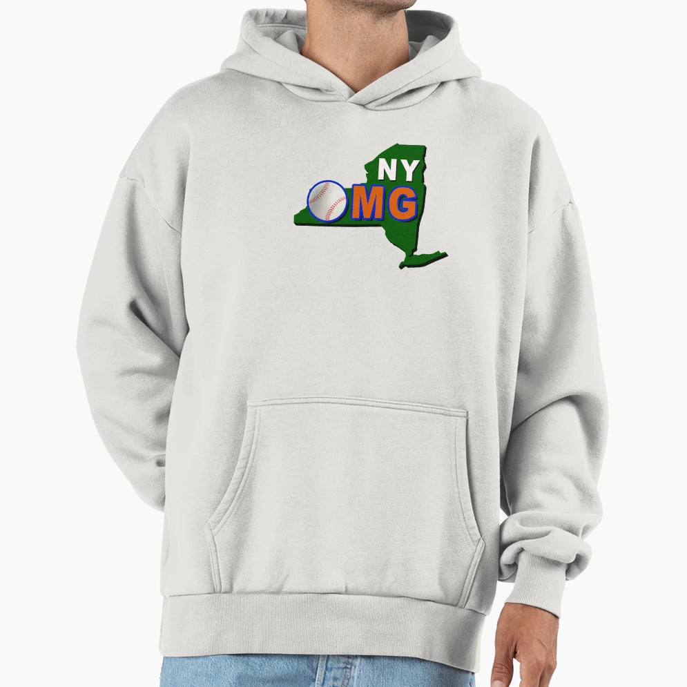 1Ny Omg Baseball Hoodie - Unique Graphic Men Women - T-Shirt, Sweatshirt, Hoodie