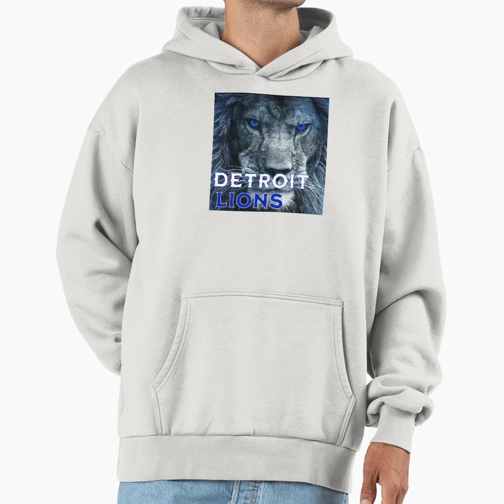Detroit Lions Hoodie - Novelty Apparel Unisex - T-Shirt, Sweatshirt, Hoodie