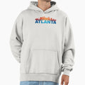 Atlanta City Skyline Landmark Hoodie - Novelty Apparel for Adults - T-Shirt, Sweatshirt, Hoodie