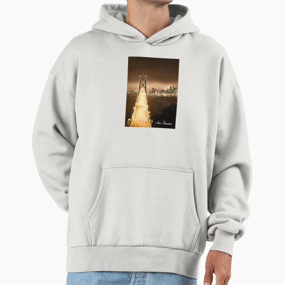 San Francisco Hoodie - Custom Art Print Men Women - T-Shirt, Sweatshirt, Hoodie