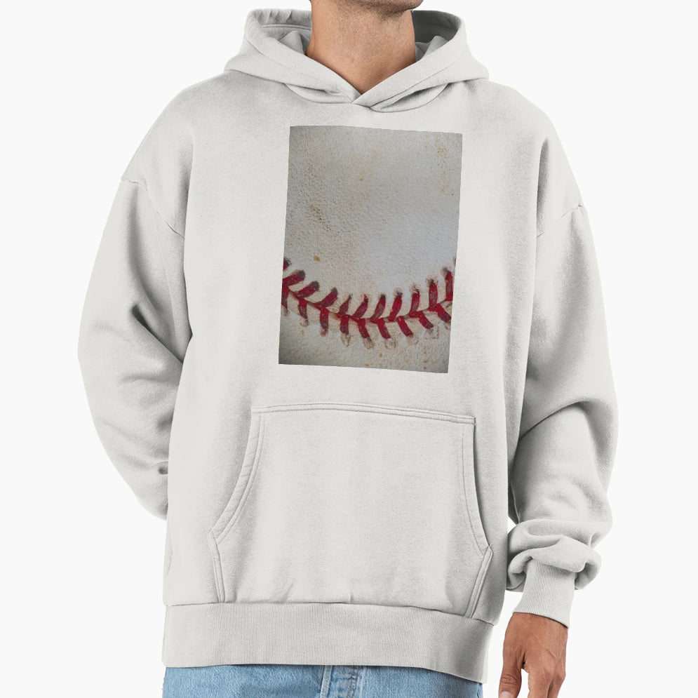 Seams To Be Baseball Hoodie - Minimalist Print Men Women - T-Shirt, Sweatshirt, Hoodie