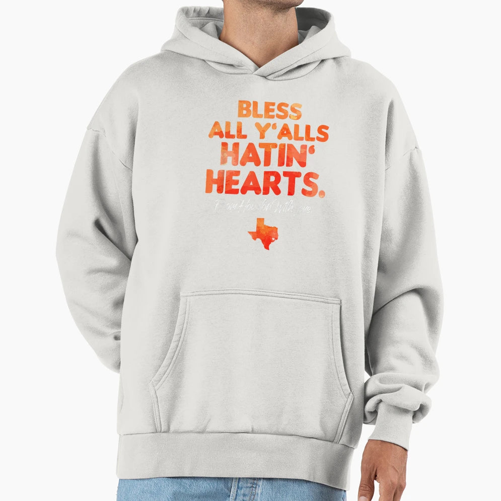 Bless All Yalls Hoodie - Casual Everyday Wear Unisex - T-Shirt, Sweatshirt, Hoodie