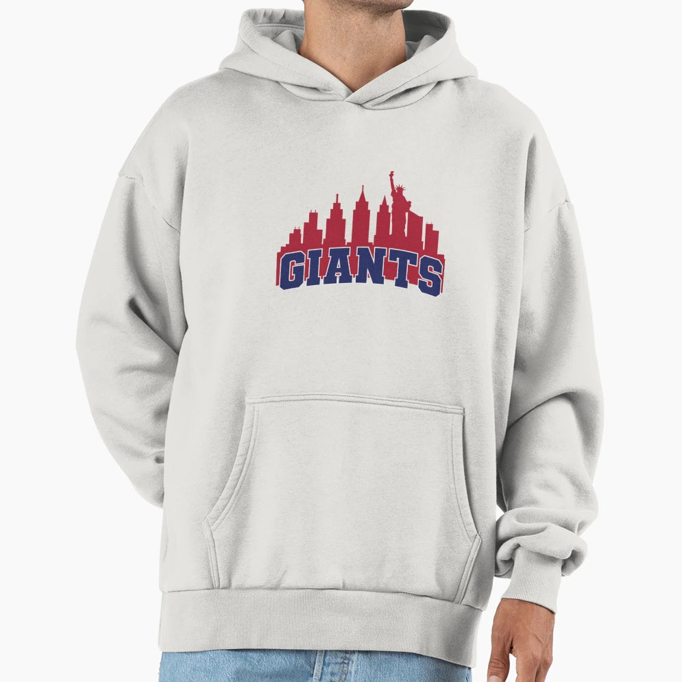 Art New York Giants Hoodie - Custom Art Print for Adults - T-Shirt, Sweatshirt, Hoodie