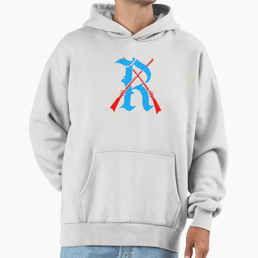 Richmond Rifles Eastern Hockey League Hoodie - Custom Art Print Men Women - T-Shirt, Sweatshirt, Hoodie