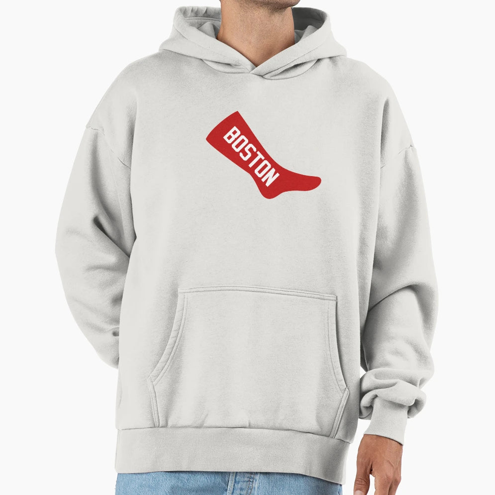 Boston Sock Hoodie - Custom Art Print Unisex - T-Shirt, Sweatshirt, Hoodie