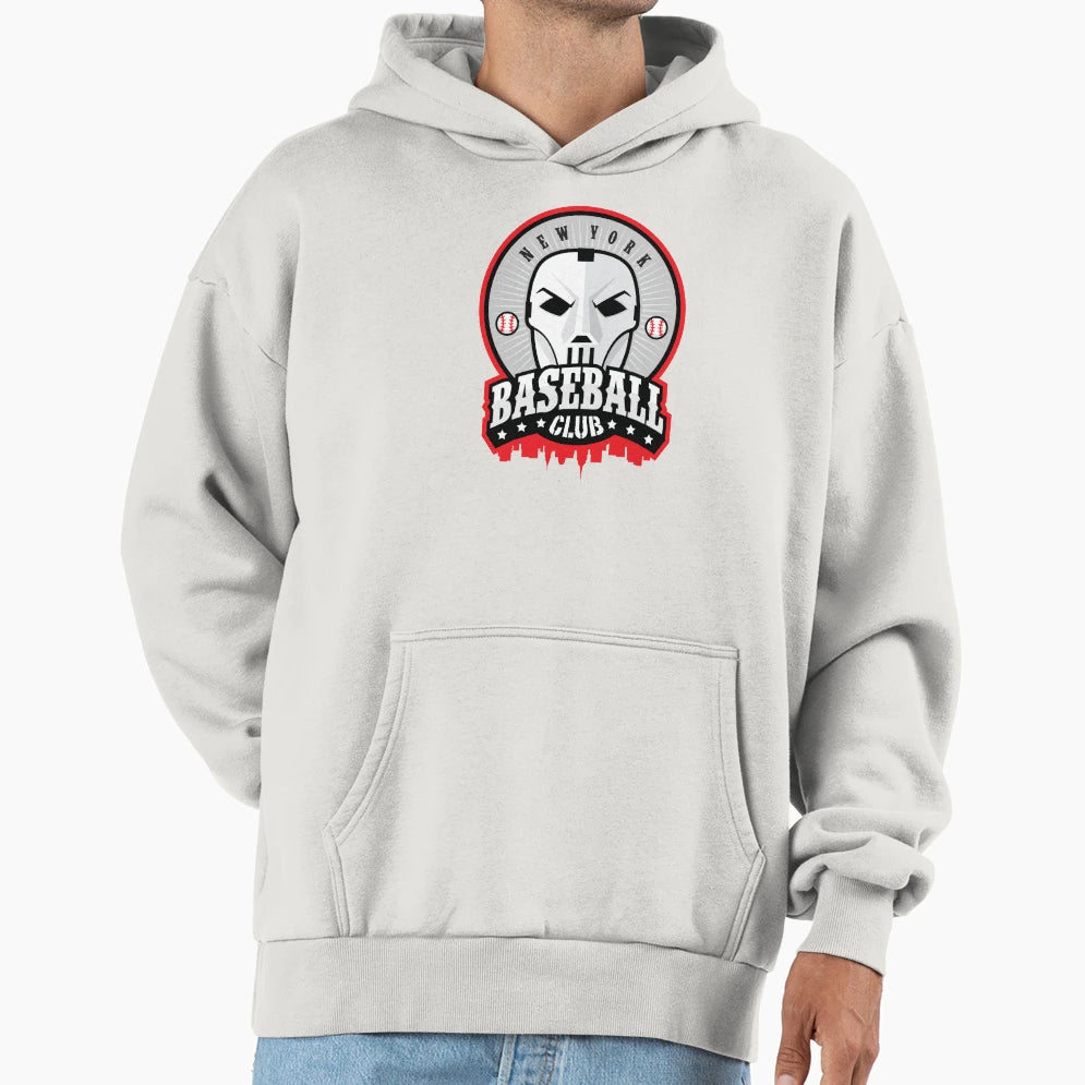 New York Baseball Club Hoodie - Novelty Apparel for Adults - T-Shirt, Sweatshirt, Hoodie