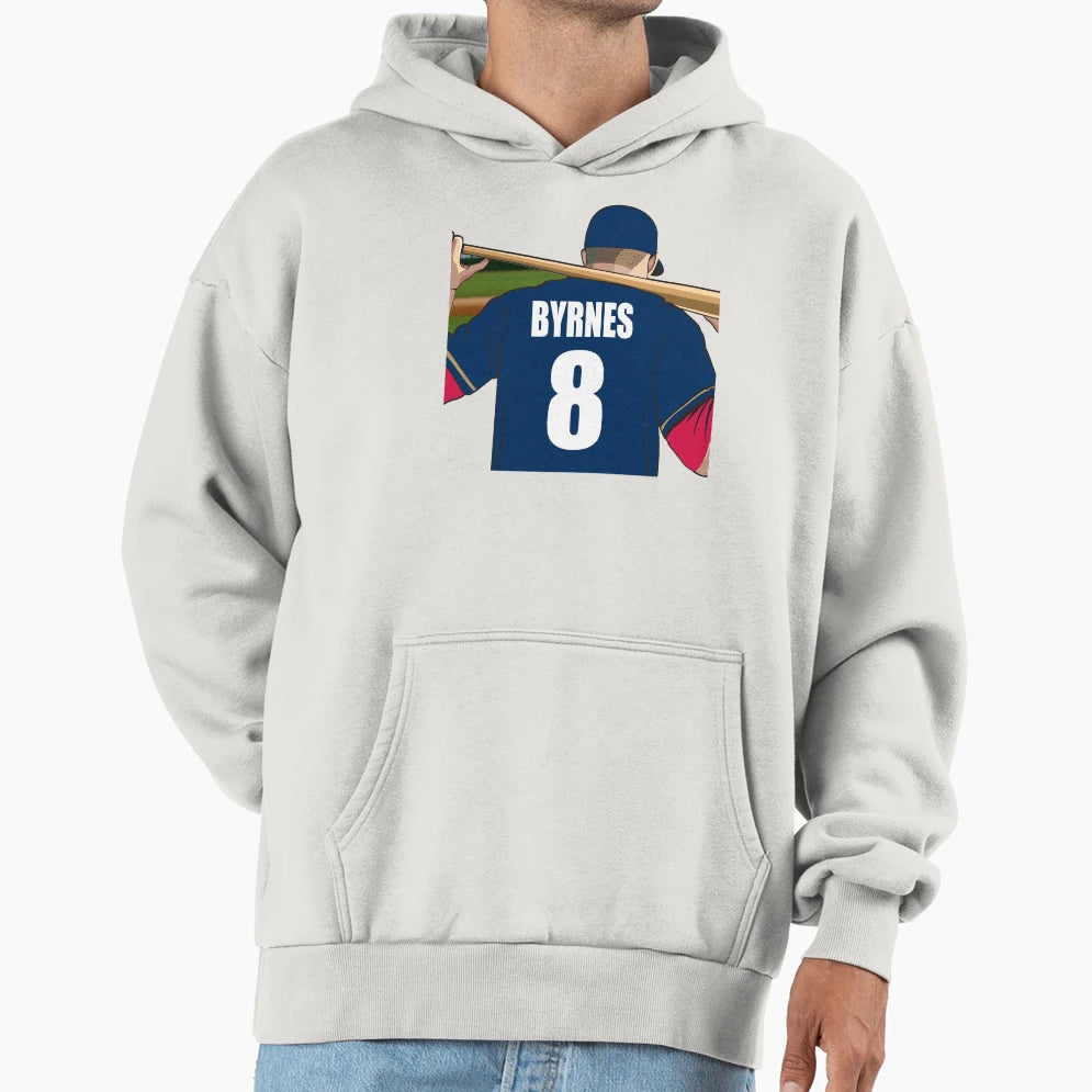 Byrnes Baseball Hoodie - Trendy Graphic Men Women - T-Shirt, Sweatshirt, Hoodie