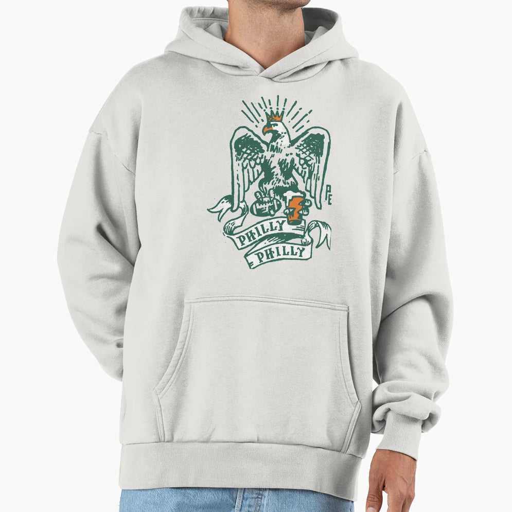 Philly Dilly Hoodie - Minimalist Print for Adults - T-Shirt, Sweatshirt, Hoodie