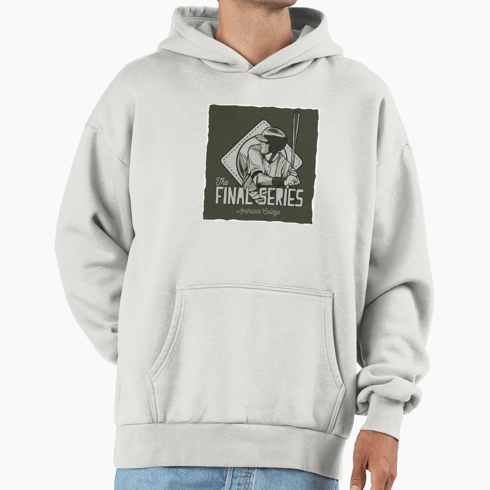Final Series Baseball Hoodie - Casual Everyday Wear Men Women - T-Shirt, Sweatshirt, Hoodie