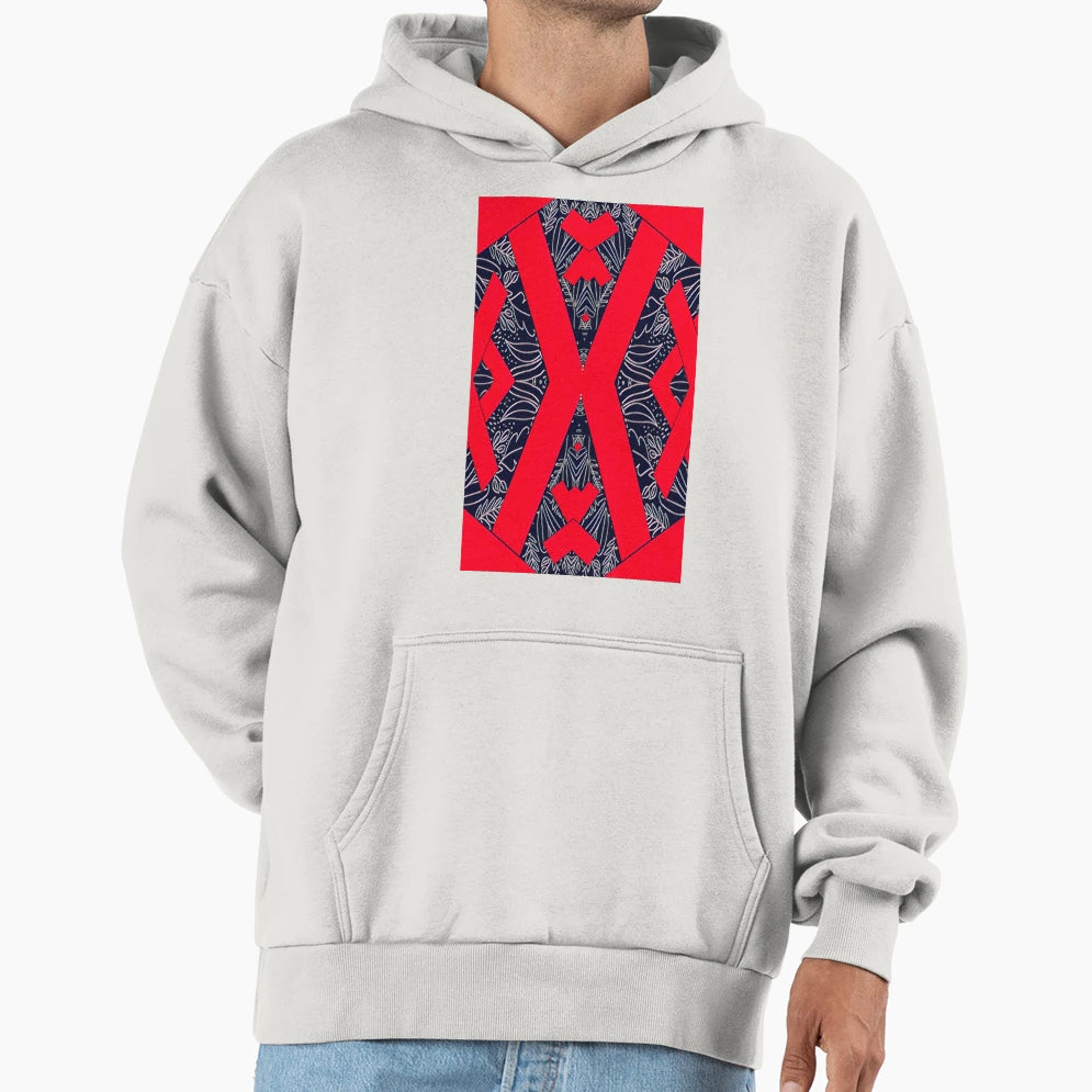 Scarlet Wave Hoodie - Trendy Graphic for Adults - T-Shirt, Sweatshirt, Hoodie