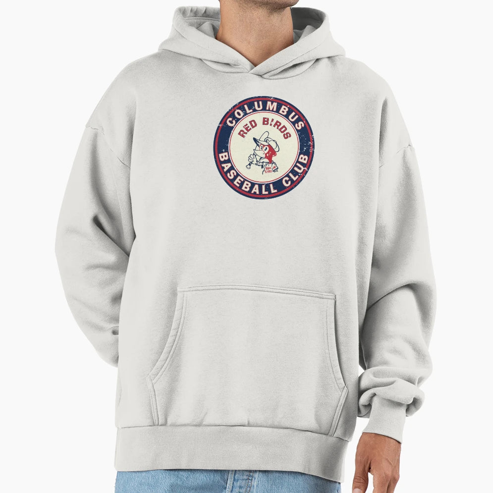 Columbus Red Birds Defunct Baseball Hoodie - Aesthetic Graphic Men Women - T-Shirt, Sweatshirt, Hoodie