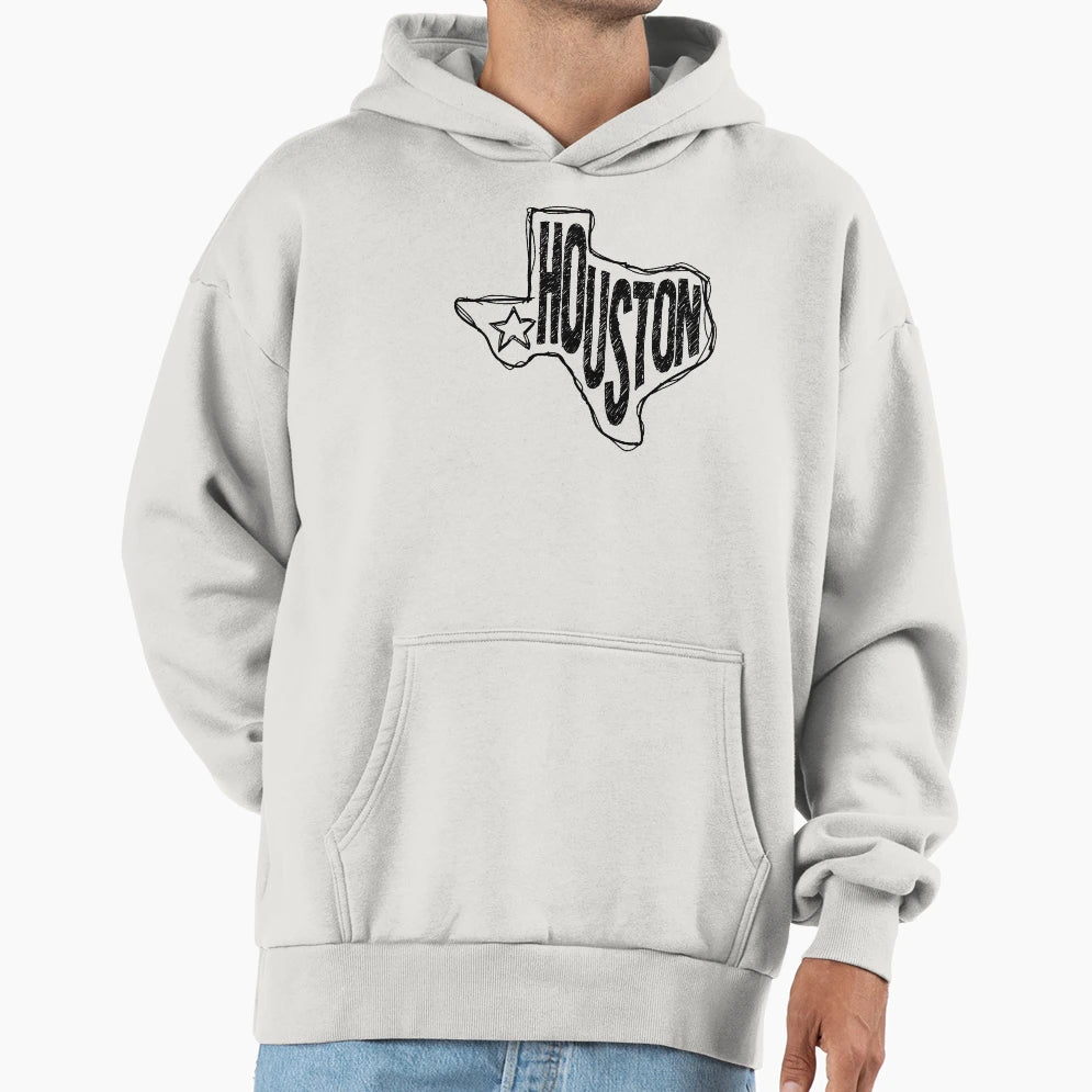 Houston Texas Hoodie - Fun Novelty Design Unisex - T-Shirt, Sweatshirt, Hoodie