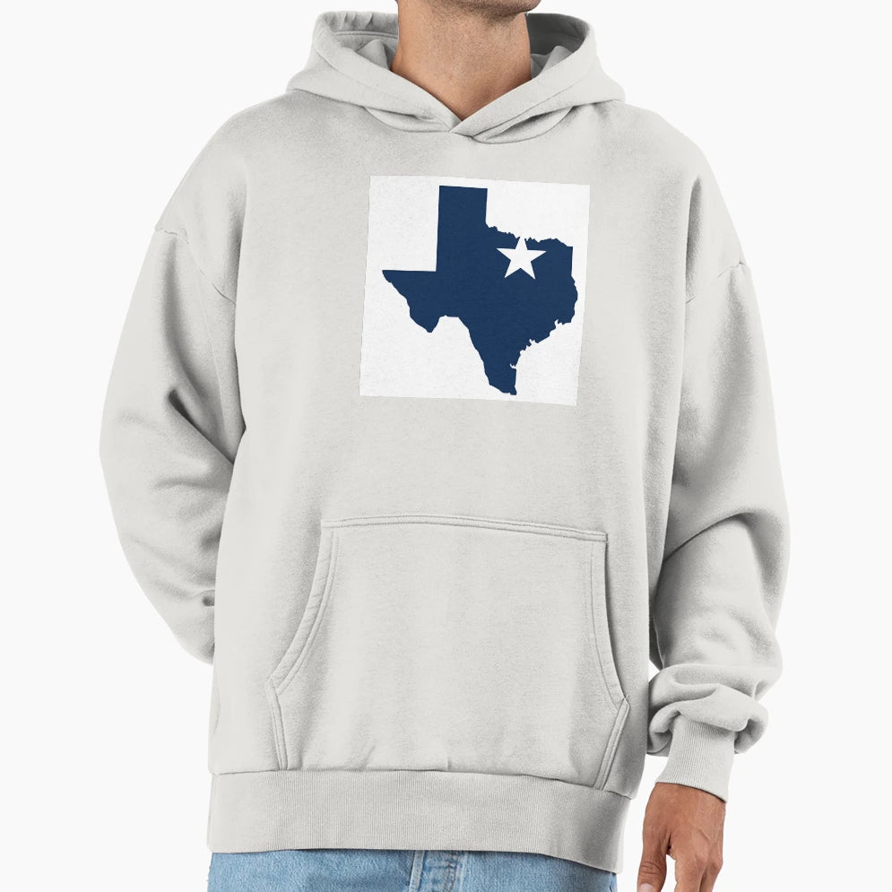 State Texas Dallas Cowboys Logo Hoodie - Aesthetic Graphic Men Women - T-Shirt, Sweatshirt, Hoodie