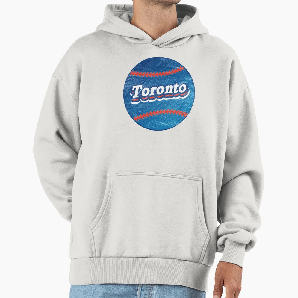 Toronto Baseball Hoodie - Custom Art Print Men Women - T-Shirt, Sweatshirt, Hoodie