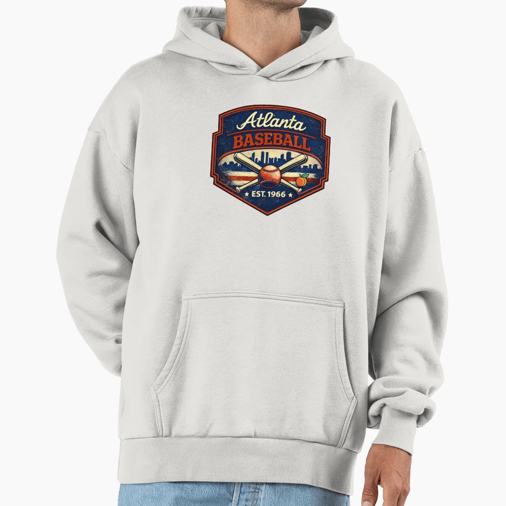 Atlanta Baseball Est 1966 Baseball T-Shirt - Streetwear Style Men Women - T-Shirt, Sweatshirt, Hoodie
