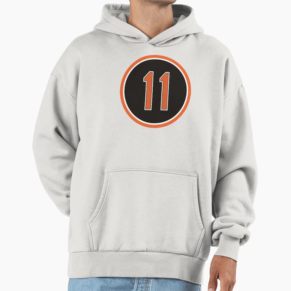 Luis Aparicio 11 Jersey Number Hoodie - Novelty Apparel Men Women - T-Shirt, Sweatshirt, Hoodie