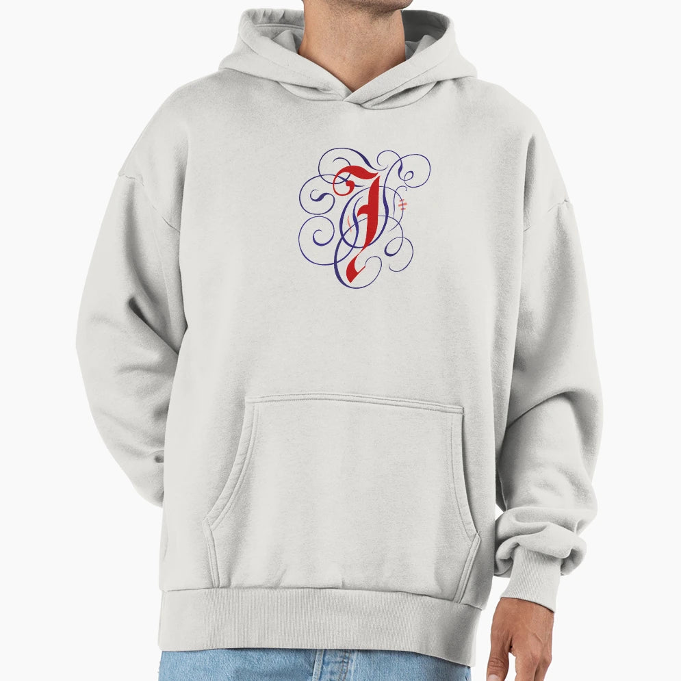 Letter J Hoodie - Trendy Graphic Unisex - T-Shirt, Sweatshirt, Hoodie