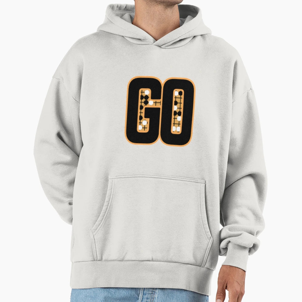 Go Board Game Baduk Hoodie - Graphic Print Men Women - T-Shirt, Sweatshirt, Hoodie