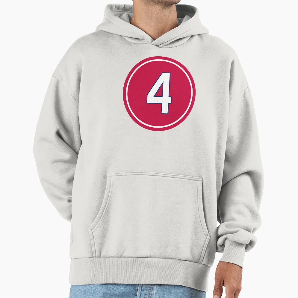 Yadier Molina 4 Jersey Number Hoodie - Graphic Print Men Women - T-Shirt, Sweatshirt, Hoodie