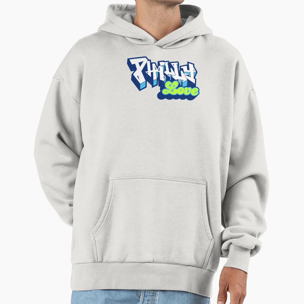 Philly Love Hoodie - Fun Novelty Design Unisex - T-Shirt, Sweatshirt, Hoodie