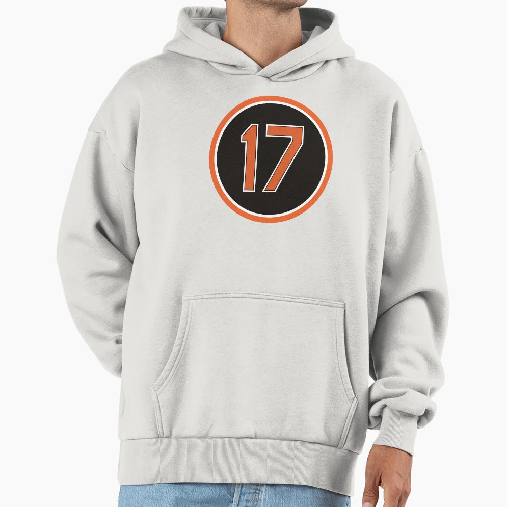 Bj Surhoff 17 Jersey Number Hoodie - Novelty Apparel Men Women - T-Shirt, Sweatshirt, Hoodie