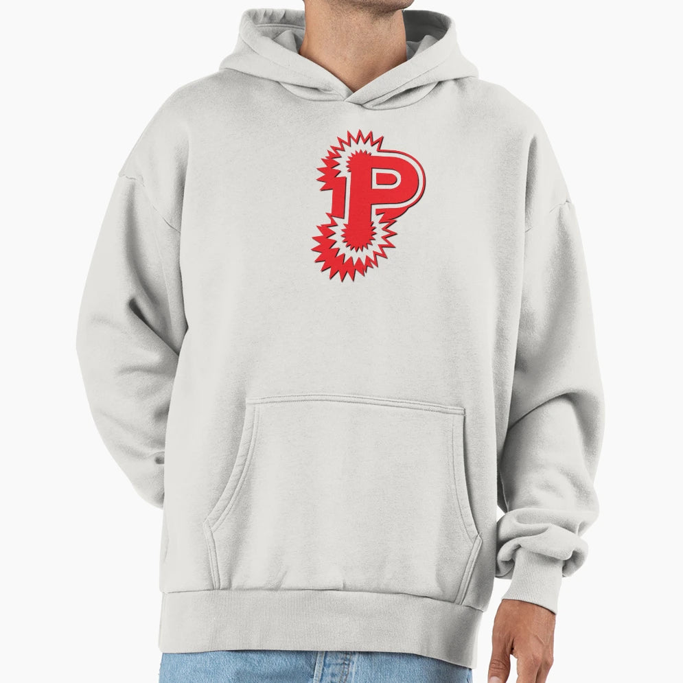 P Initial Letter P Hoodie - Minimalist Print Unisex - T-Shirt, Sweatshirt, Hoodie