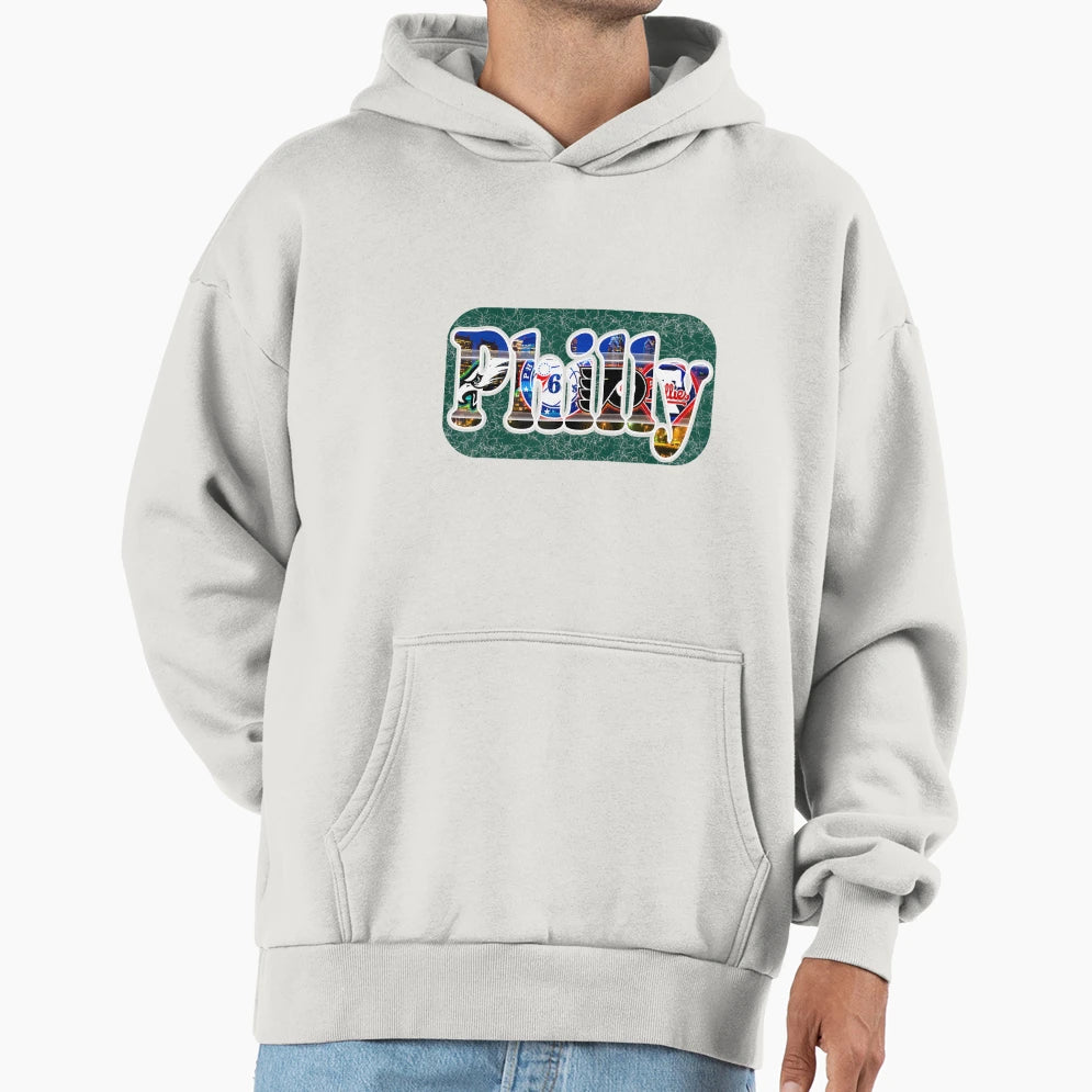 Philadelphia Proud Sports Fan Hoodie - Minimalist Print Unisex - T-Shirt, Sweatshirt, Hoodie