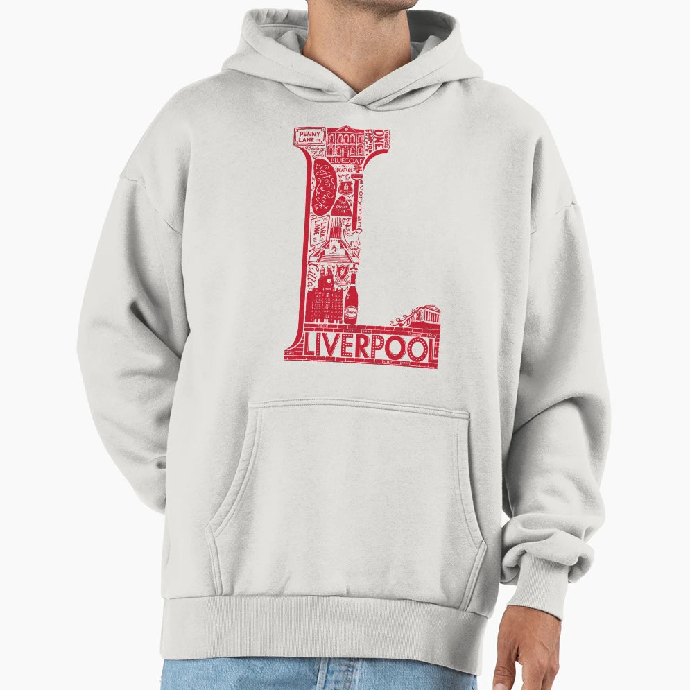 Liverpool Hoodie - Custom Art Print Unisex - T-Shirt, Sweatshirt, Hoodie
