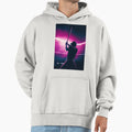 Monochrome Silhouette Baseball Player Hoodie - Fun Novelty Design Unisex - T-Shirt, Sweatshirt, Hoodie