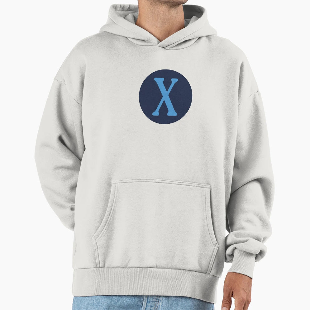 Letter X Monogram Hoodie - Custom Art Print Men Women - T-Shirt, Sweatshirt, Hoodie