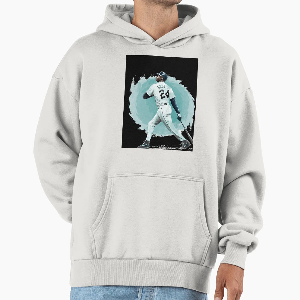 Ken Griffey Jr Hoodie - Aesthetic Graphic for Adults - T-Shirt, Sweatshirt, Hoodie