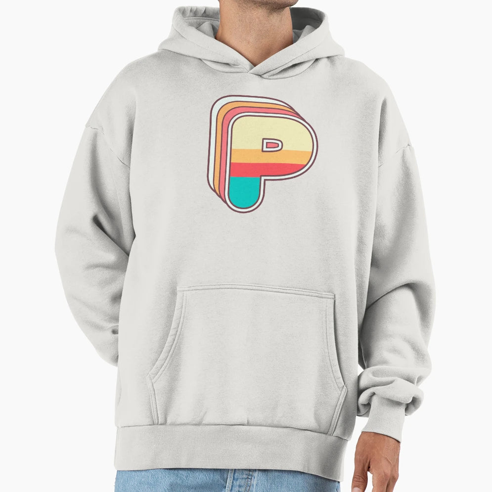 P Hoodie - Minimalist Print Men Women - T-Shirt, Sweatshirt, Hoodie