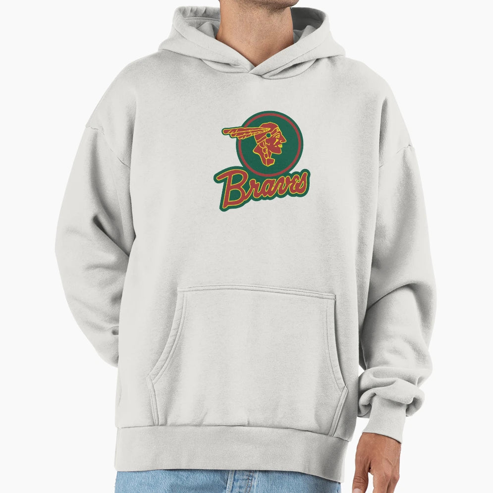 Valleyfield Braves Hoodie - Fun Novelty Design Men Women - T-Shirt, Sweatshirt, Hoodie