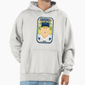 Baseball Blue Pinstripes Deuce Hoodie - Trendy Graphic Men Women - T-Shirt, Sweatshirt, Hoodie