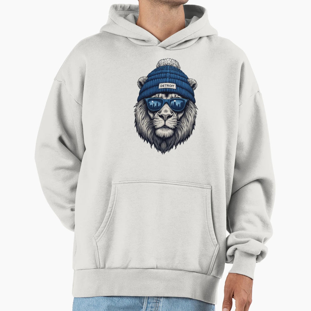 Detroit Lions Hoodie - Casual Everyday Wear for Adults - T-Shirt, Sweatshirt, Hoodie