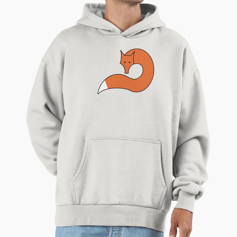 Geometric Foxes Hoodie - Novelty Apparel Unisex - T-Shirt, Sweatshirt, Hoodie