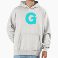 Georgetown Teal Logo Hoodie - Streetwear Style for Adults - T-Shirt, Sweatshirt, Hoodie